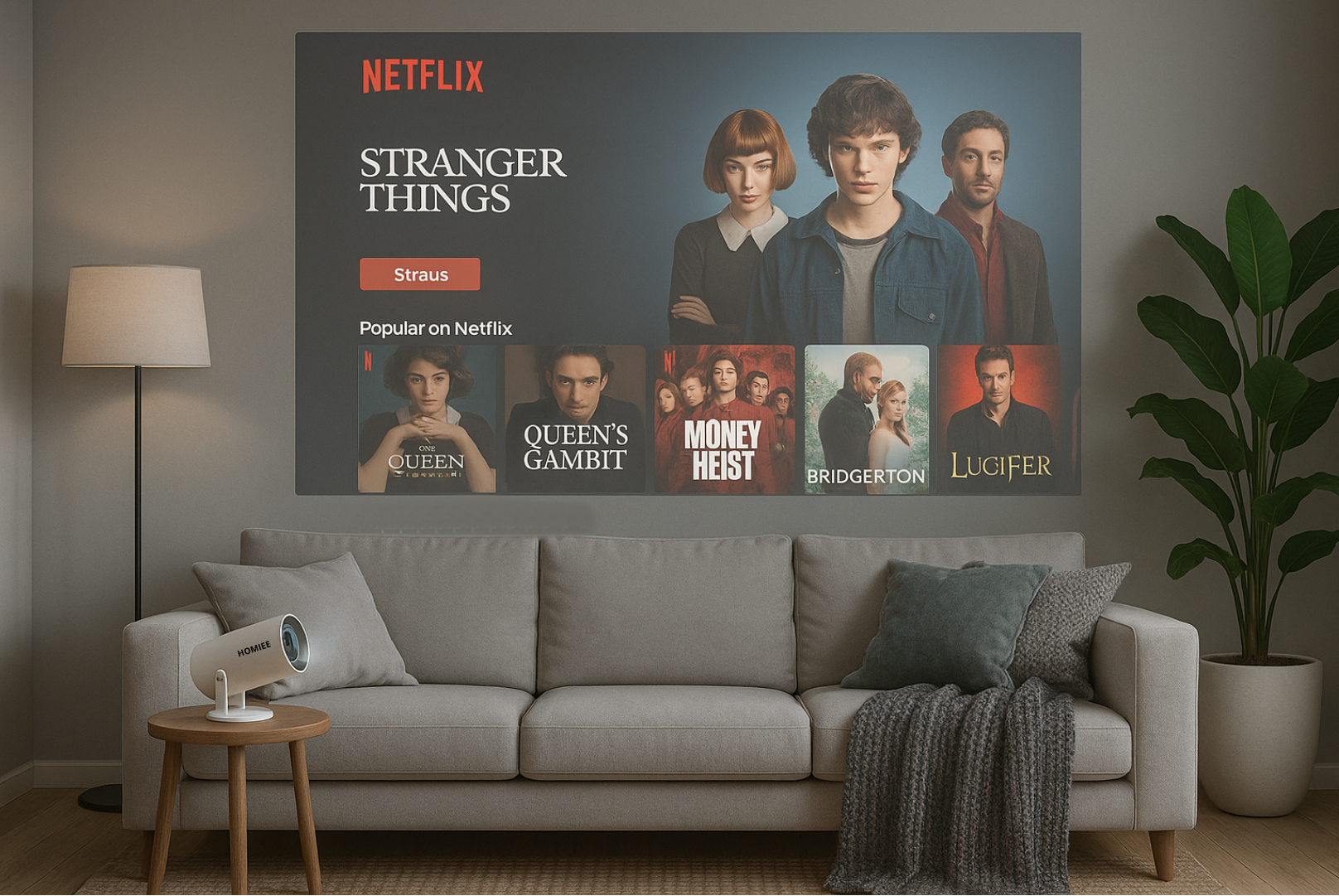 HOMIEE PRO - Projector